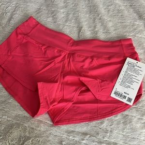 Lululemon Speed Up Low Rise Lined Short 2.5”